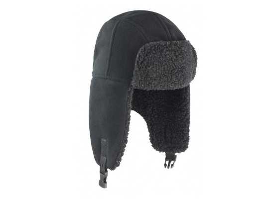 Fleece earflap hat with thinsulate