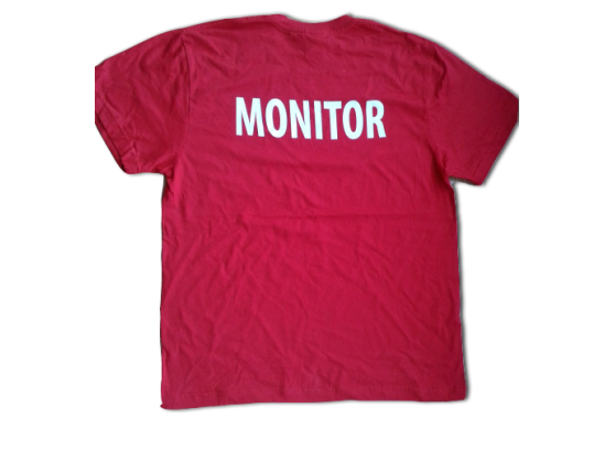 Camiseta monitor