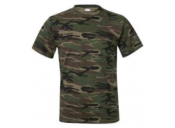 Tee shirt camouflage