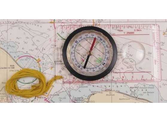 Map compass