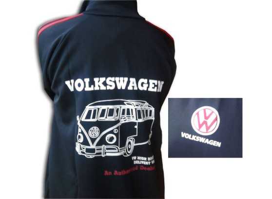 Sweat shirt volkswagen noir rouge