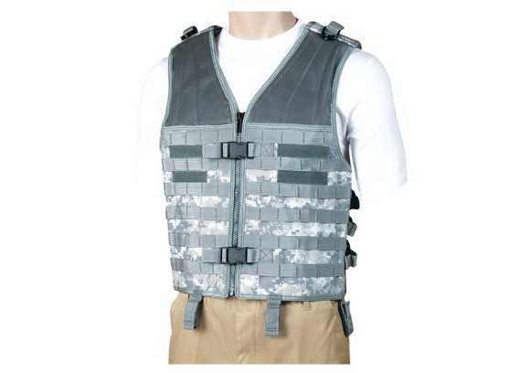 Tactical molle woodland vest 