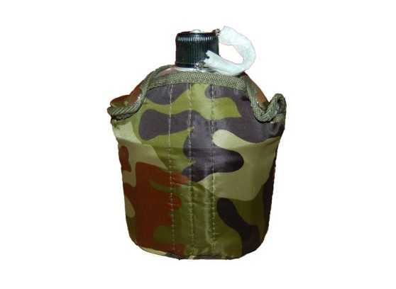 Canteen with case