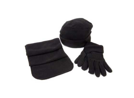 Conjunto gorro, guantes y bufanda polar