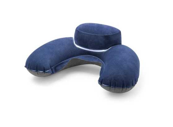 Inflatable pillow for travel.