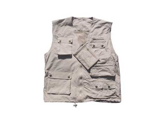 Adventure waistcoat with a pouch