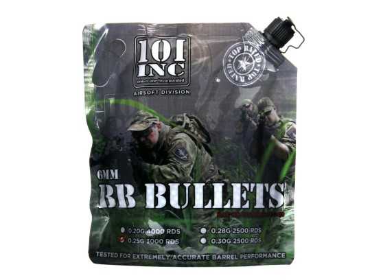 Airsoft extreme BBs 0.25g 6mm bag