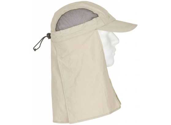 Gorra antimosquitos y con faldón para proteger del sol