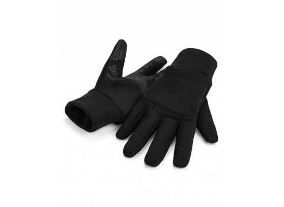 Soft shell adjust gloves