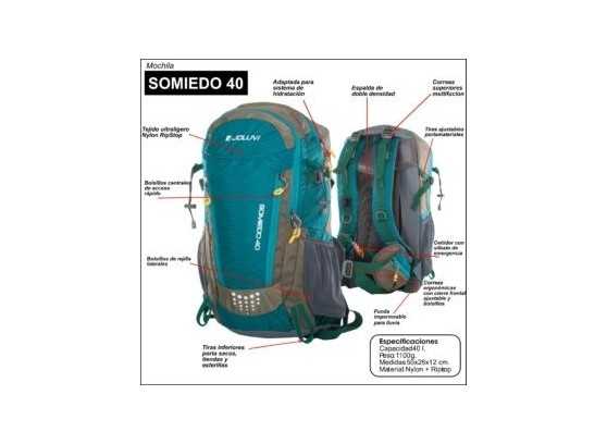 Mountain Somiedo 40 backpack