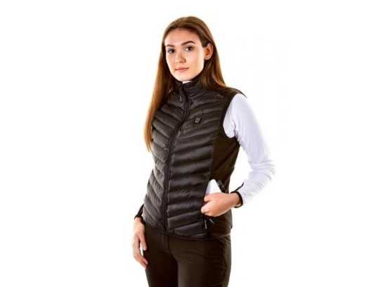 Chaqueta Calefactable Mujer Gris 