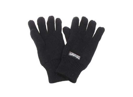 Plain wool thinsulate gloves